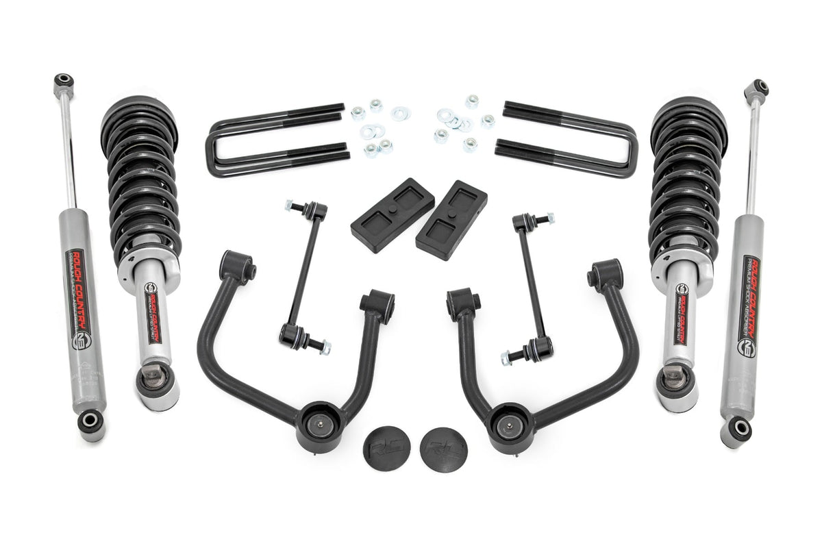 3 Inch Lift Kit | N3 Struts | Ford Ranger 4wd (2024-2026)