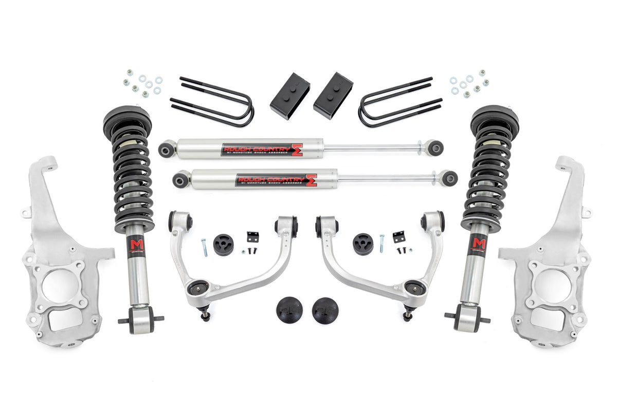 4 Inch Lift Kit | Forged Uca | M1/m1 | No Cut | Ford F-150 4wd (2021-2026)