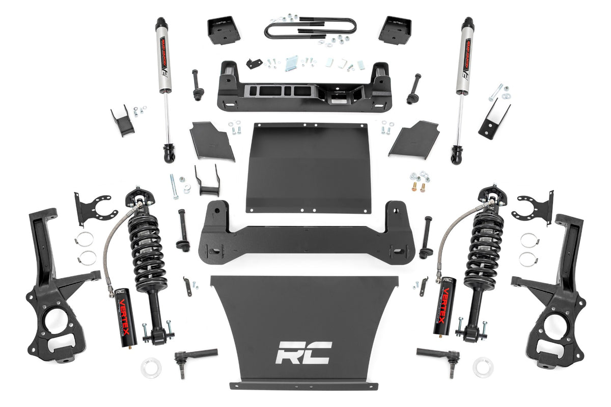 6 Inch Lift Kit | Mono Leaf Rear | Vertex/v2 | Chevy Silverado 1500 (22-24)