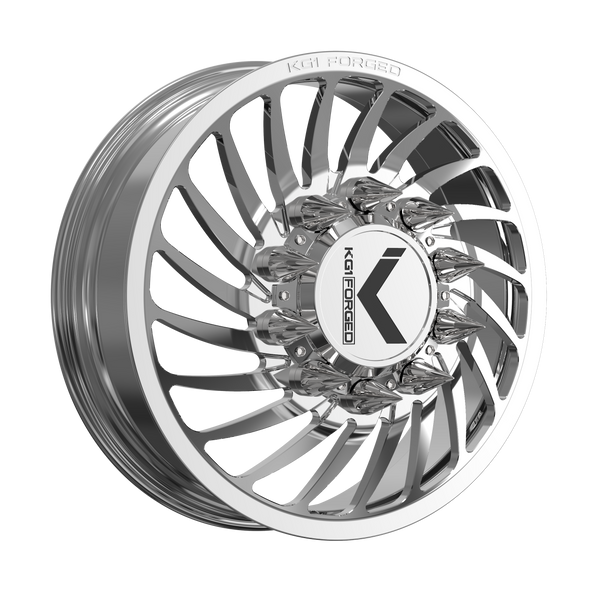 KG1 Forged BENDER-D — Gloss Black Milled Rear 