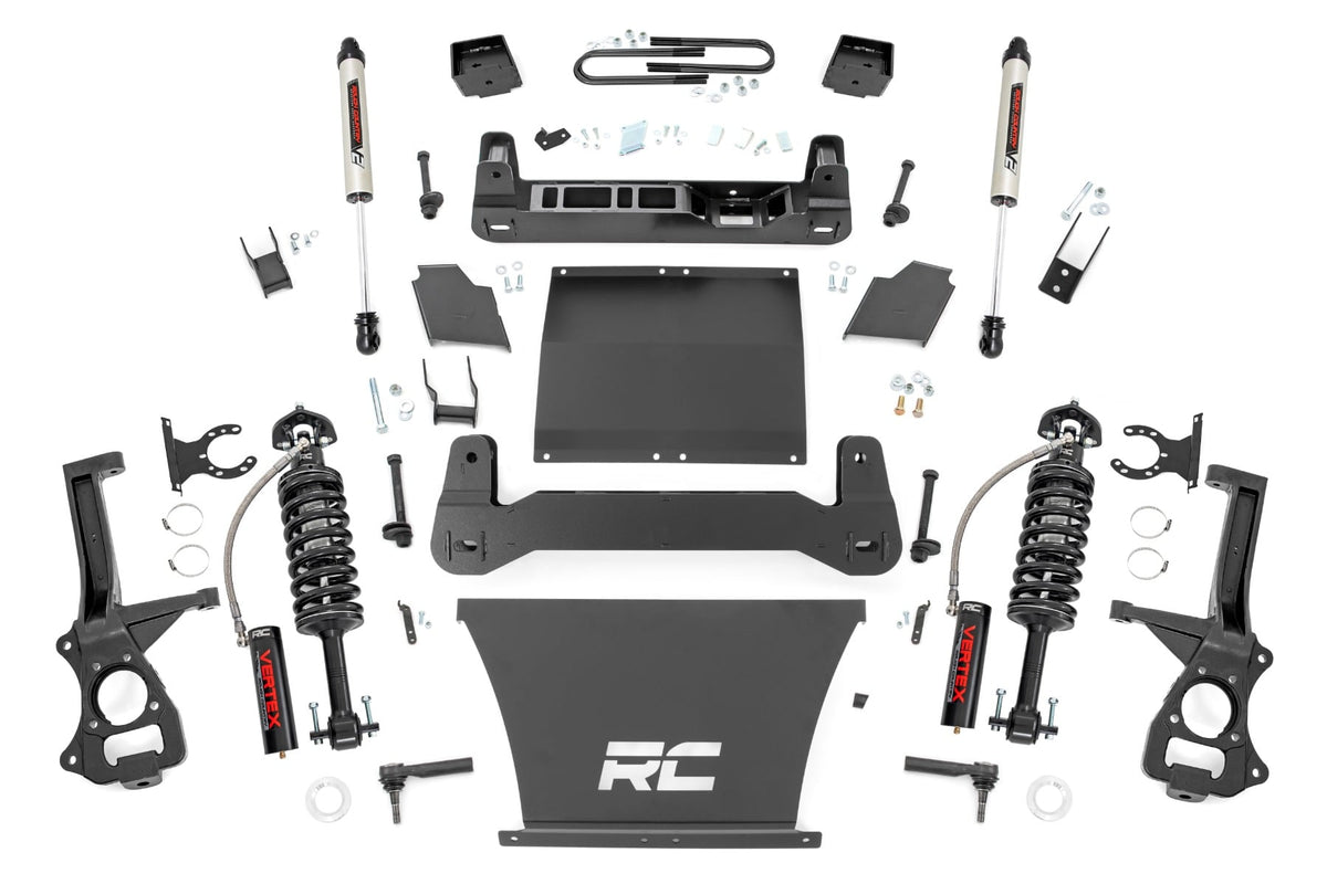 6 Inch Lift Kit | Mono Leaf Rear | Vertex/v2 | Gmc Sierra 1500 2wd/4wd (19-24)