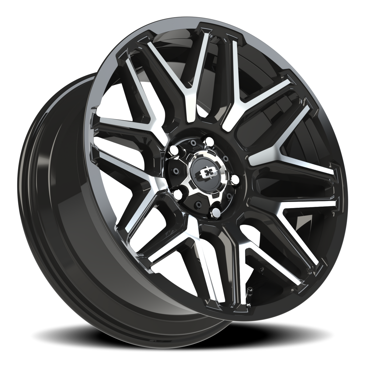 Vision Off-Road Rekluse — Gloss Black Machined Face
