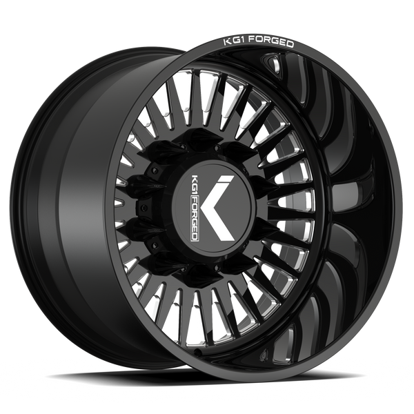 KG1 Forged CZAR-D — Gloss Black Milled Gloss Black Milled