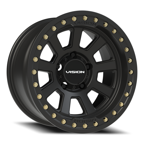 Vision Beadlock Ojos Beadlock Satin Black