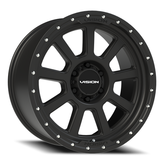 Vision Off-Road Ojos — Satin Black - angle 1