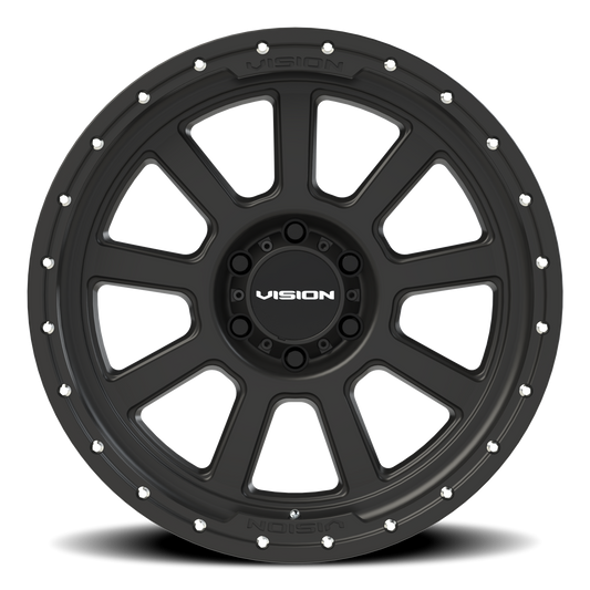 Vision Off-Road Ojos — Satin Black - front