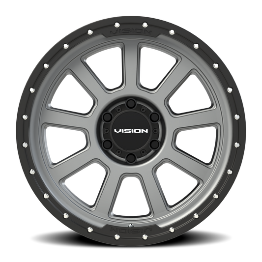 Vision Off-Road Ojos — Satin Grey - front