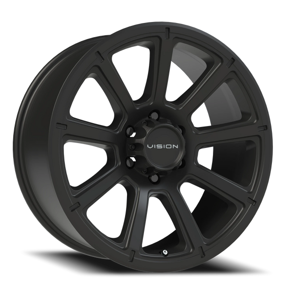 Vision Off-Road Turbine — Matte Black 