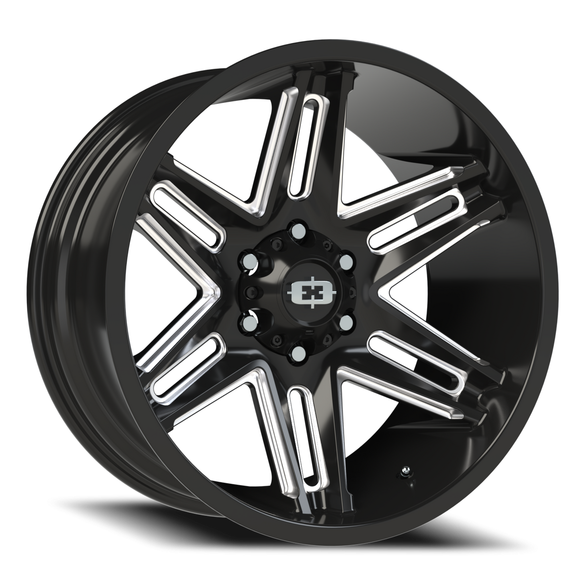 Vision Off-Road Razor — Gloss Black Milled Spoke