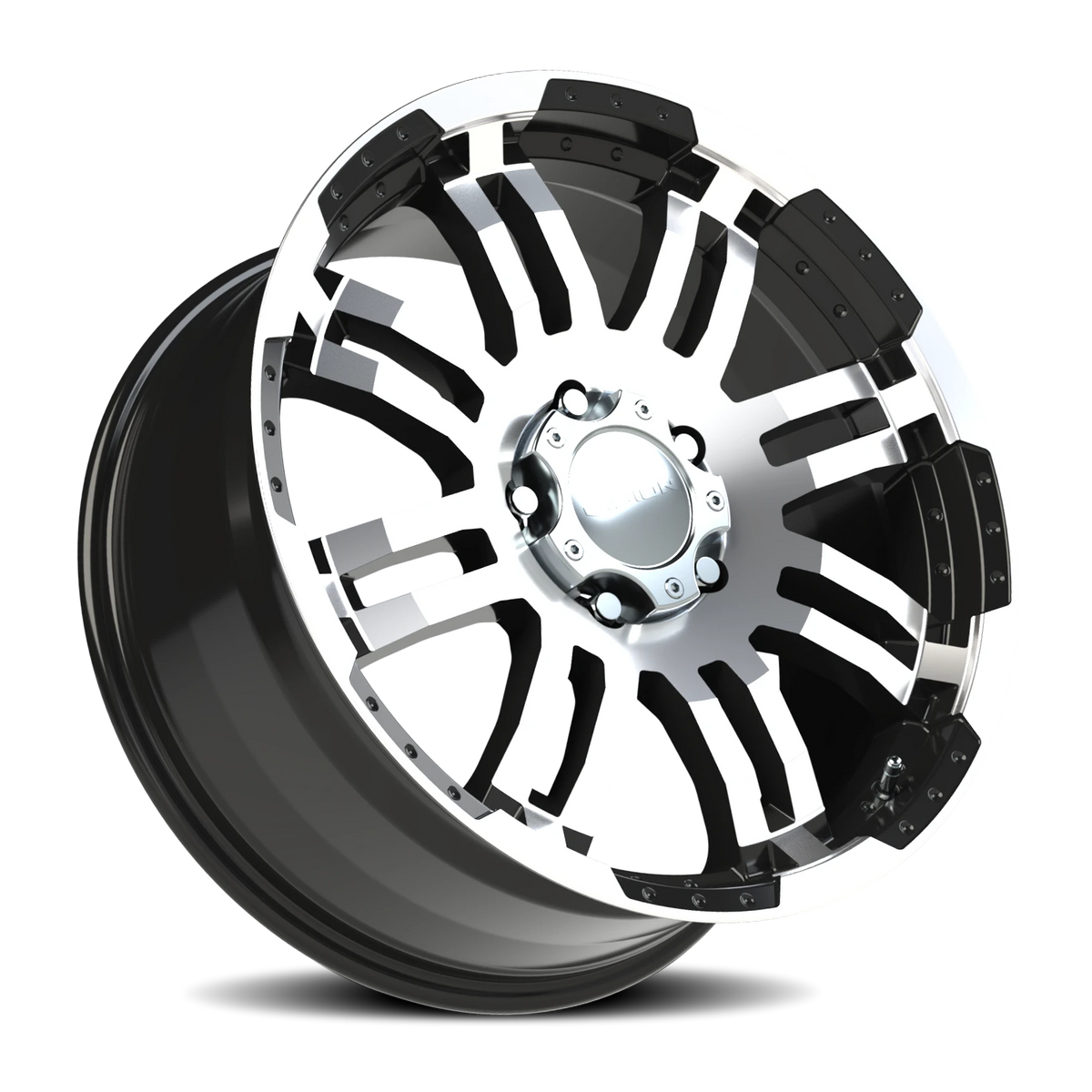 Vision Off-Road Warrior — Gloss Black Machined Face