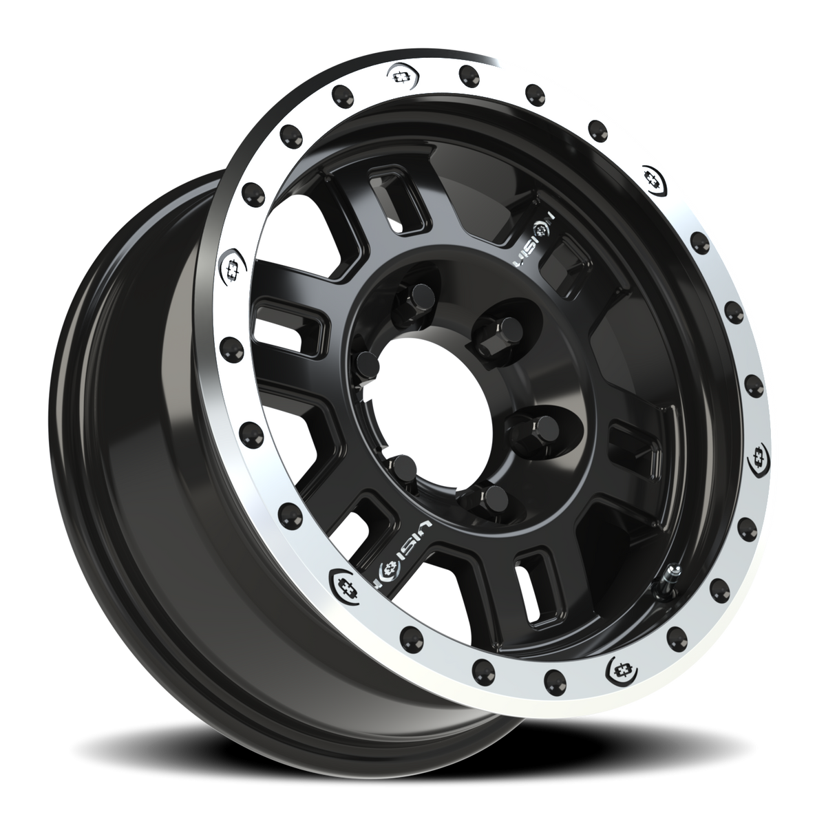 Vision Off-Road Competition Manx — Gloss Black Machined Lip