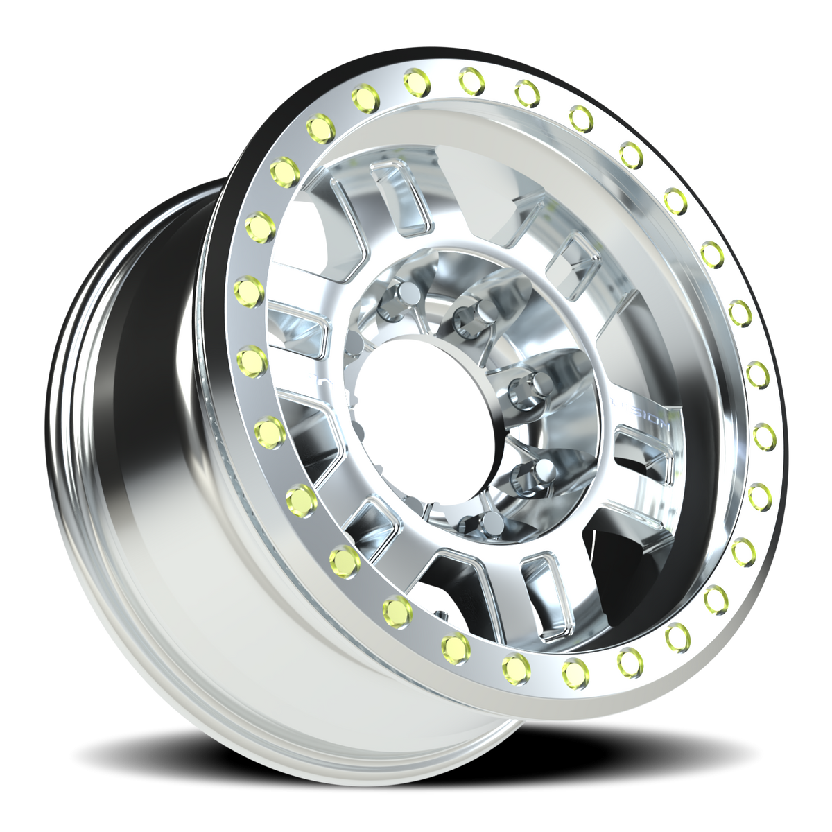 Vision Beadlock Manx Forged Beadlock — Machined