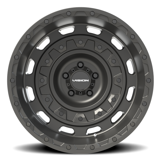 Vision Off-Road Tactical — Satin Black - front