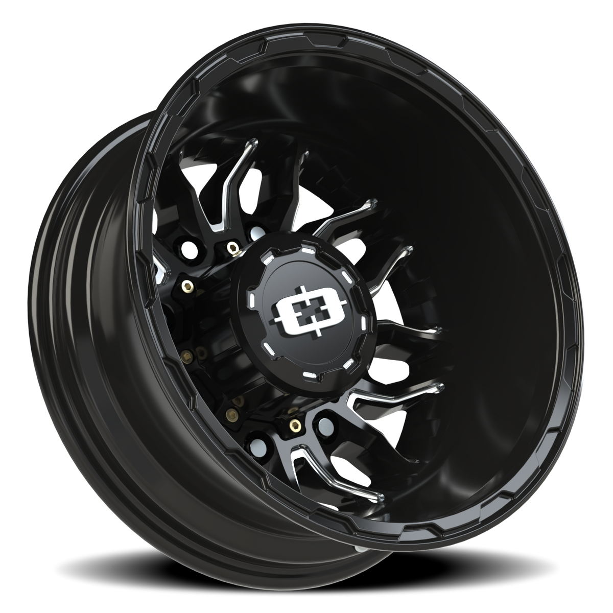 Vision Street Korupt Van — Gloss Black Milled Spoke