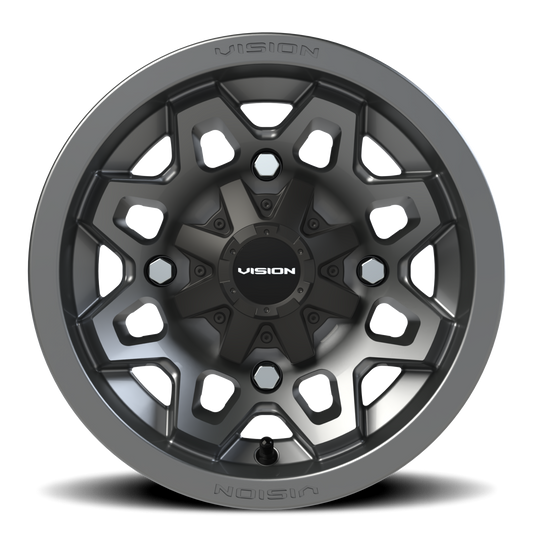 Vision ATV/UTV Se7en UTV — Gunmetal - front