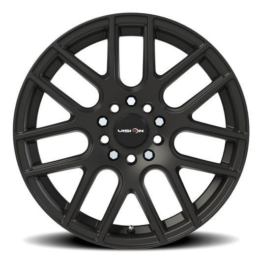 Vision Street Cross II — Matte Black - front