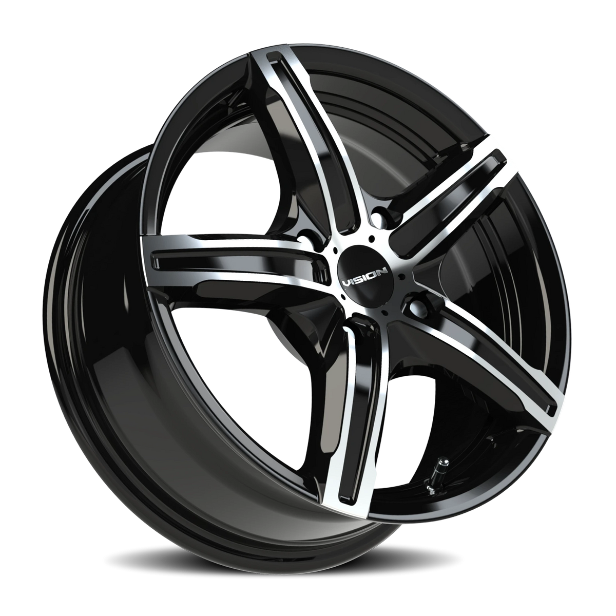 Vision Street Boost — Gloss Black Machined Face