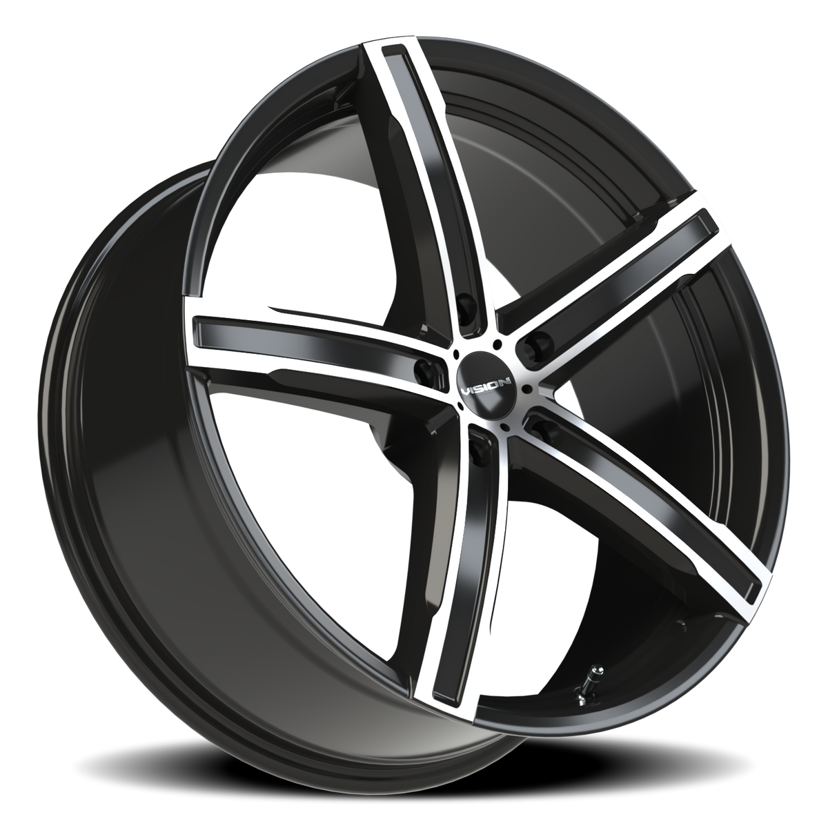 Vision Street Boost — Gloss Black Machined Face