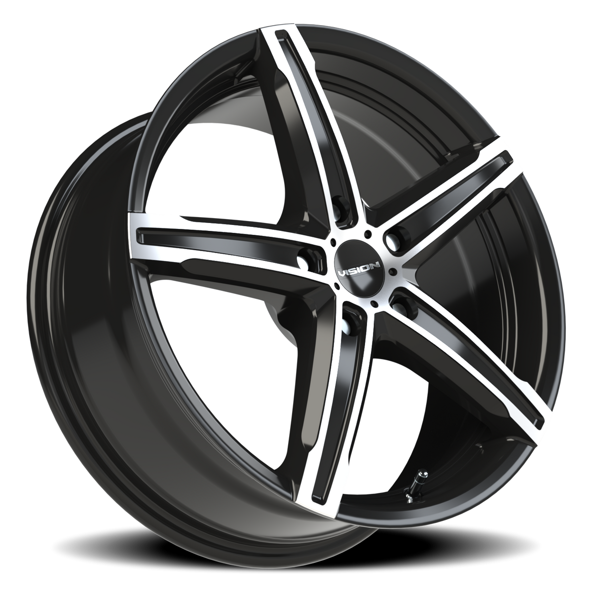 Vision Street Boost — Gloss Black Machined Face
