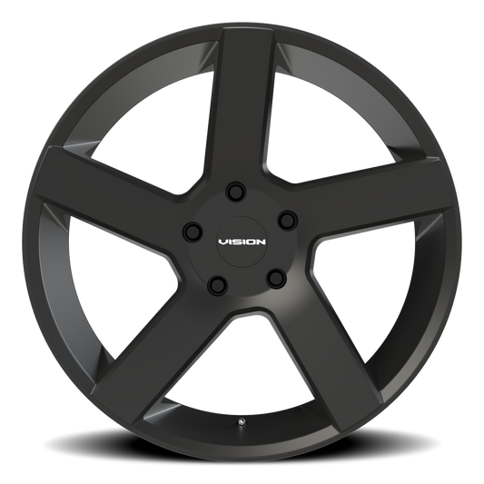 Vision Street Switchback — Satin Black - front