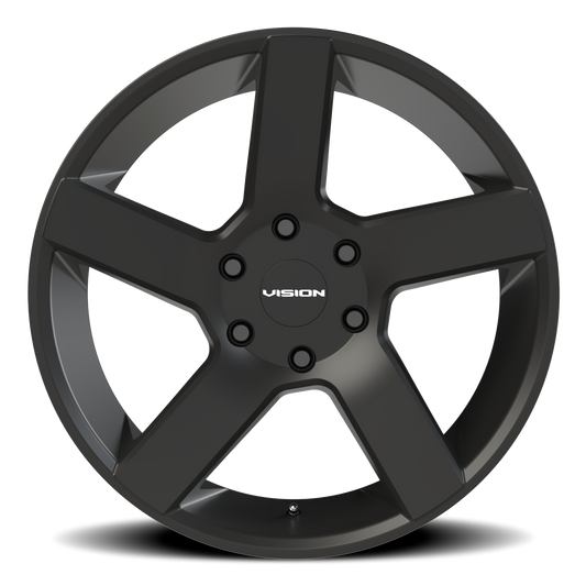 Vision Street Switchback — Satin Black - front