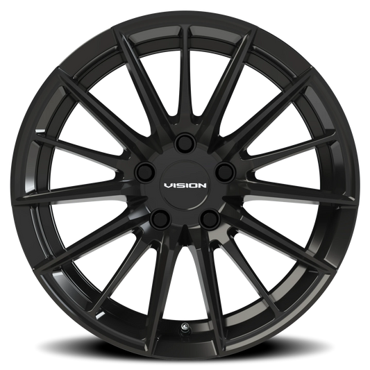 Vision Street Axis — Gloss Black - front