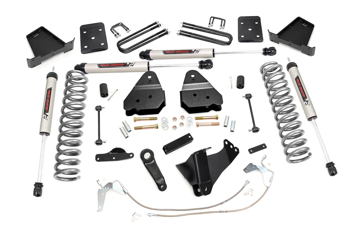 4.5 Inch Lift Kit | W/o Overloads | V2 | Ford F-250/f-350 Super Duty (08-10)