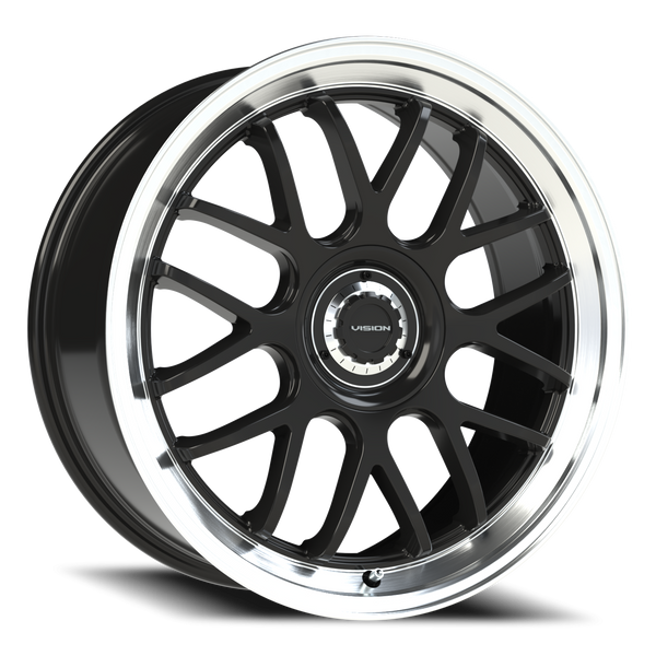 Vision Street Alpine — Gloss Black Brushed Lip 