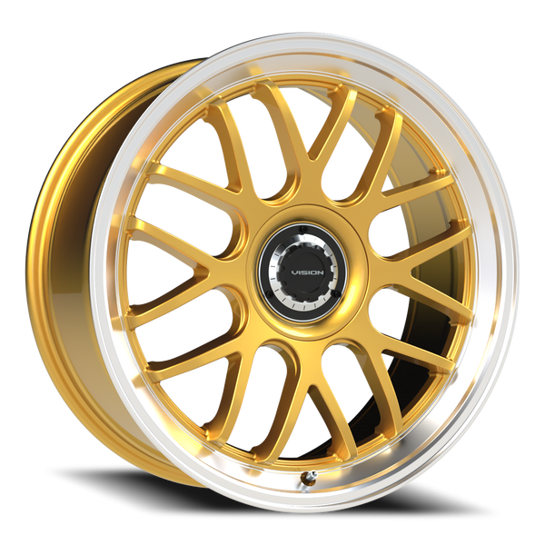 Vision Street Alpine — Gold Machined Lip 