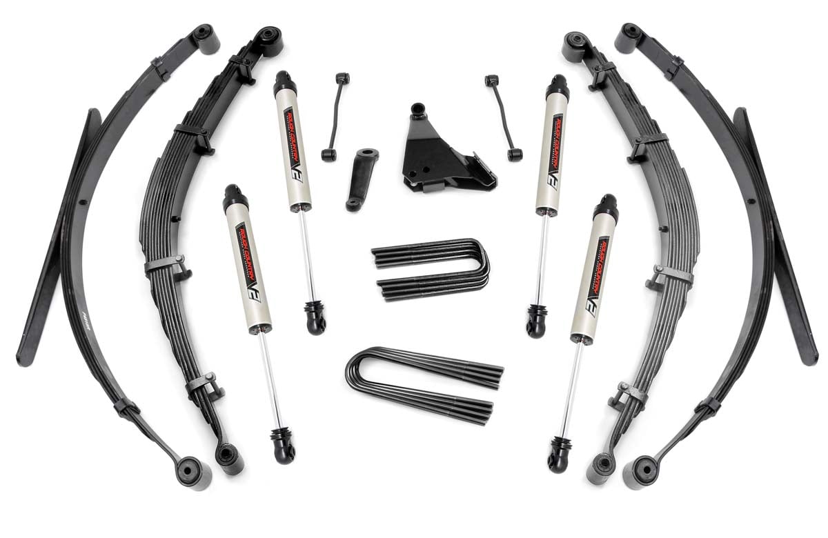 6 Inch Lift Kit | Rear Springs | V2 | Ford F-250/f-350 Super Duty 4wd (1999)