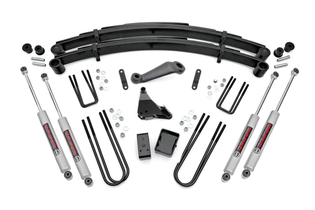6 Inch Lift Kit | Rear Blocks | Ford F-250/f-350 Super Duty 4wd (1999-2004)