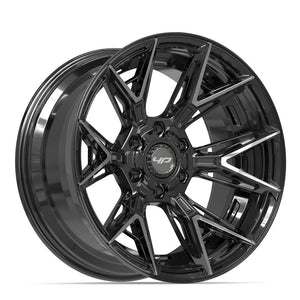 4PLAY Wheels 4P40 — Gloss Black Brushed With Tinted Clear