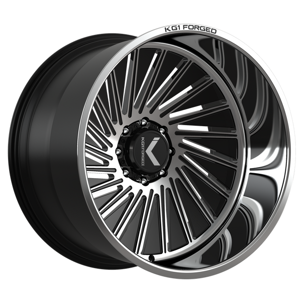 KG1 Forged TRANCE — Gloss Black Milled Polished Lip 