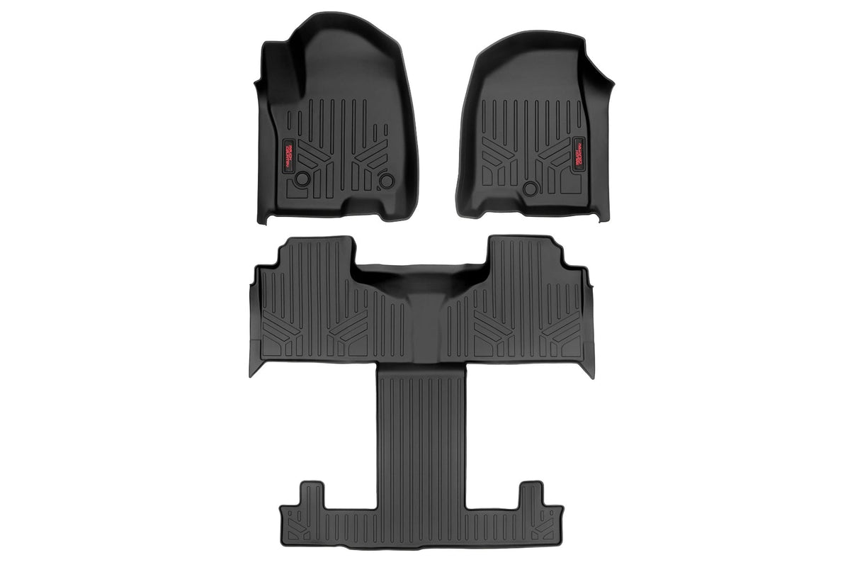 Floor Mats | FR & RR | FR/RR Bucket | Chevy/GMC Tahoe/Yukon 2WD/4WD (21-26)