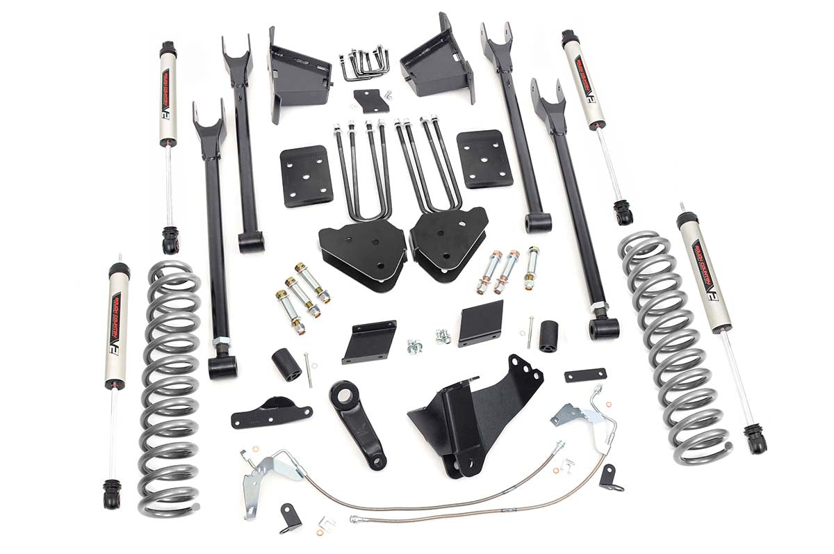 6 Inch Lift Kit | 4 Link | Ovld | V2 | Ford F-250 Super Duty 4wd (2015-2016)