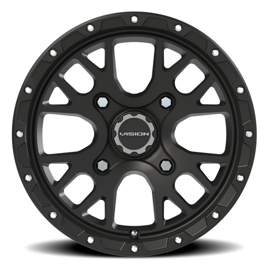 Vision ATV/UTV Rocker ATV — Satin Black - front