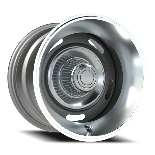 Vision American Muscle Rally Aluminum — Silver 