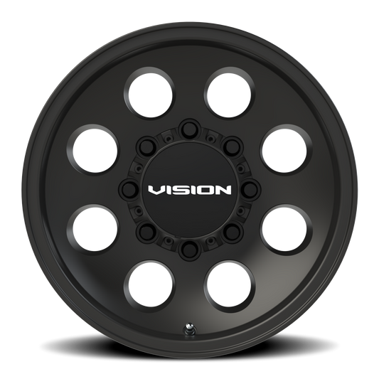 Vision Street Midway Trailer — Satin Black - front