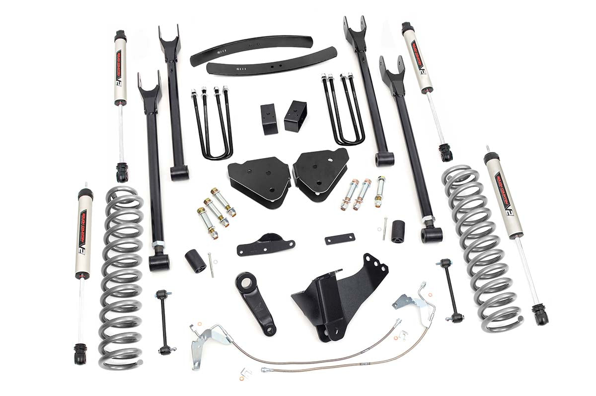 6 Inch Lift Kit | Diesel | 4 Link | V2 | Ford F-250/f-350 Super Duty (08-10)