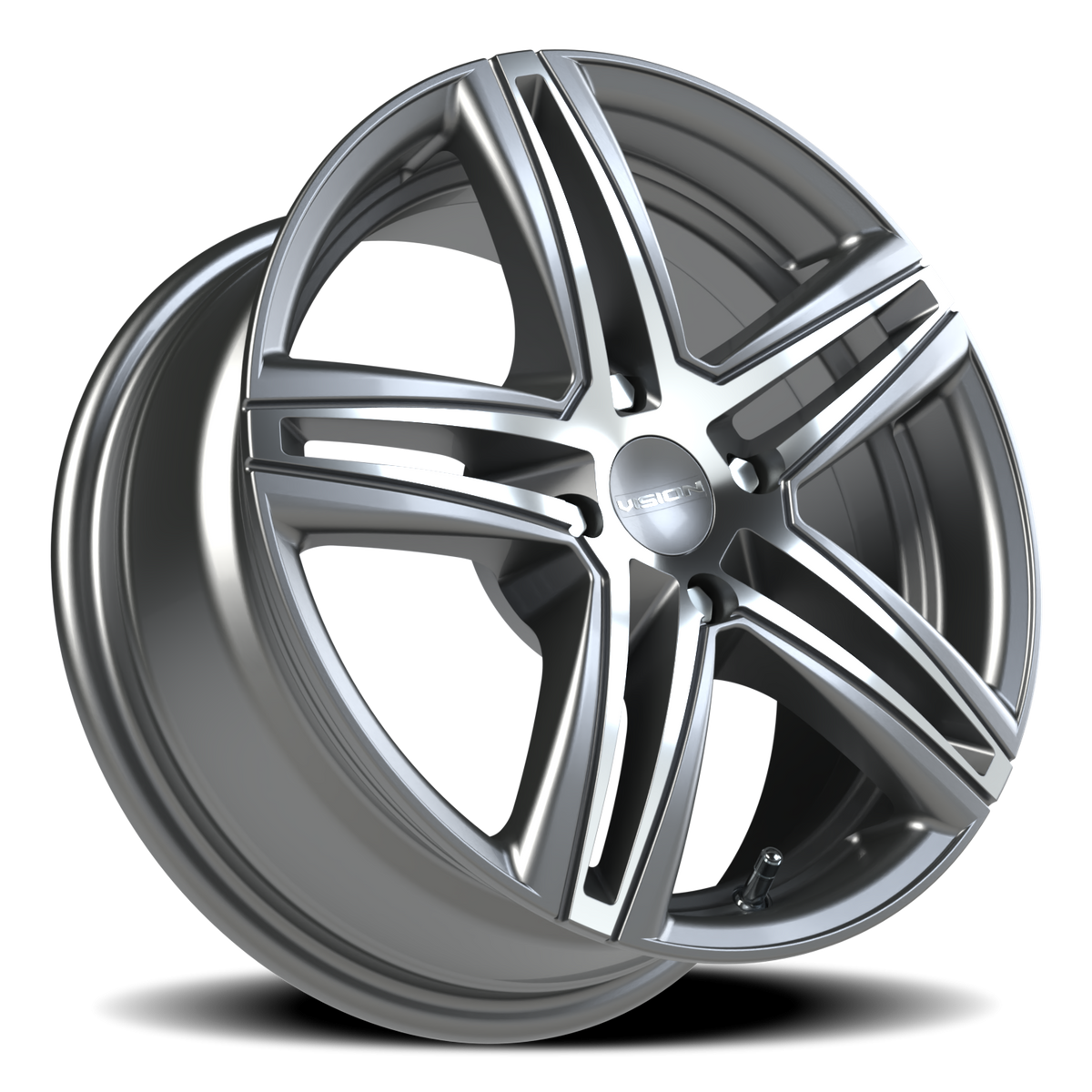 Vision Street Nitrous FWD — Gunmetal Machined Face