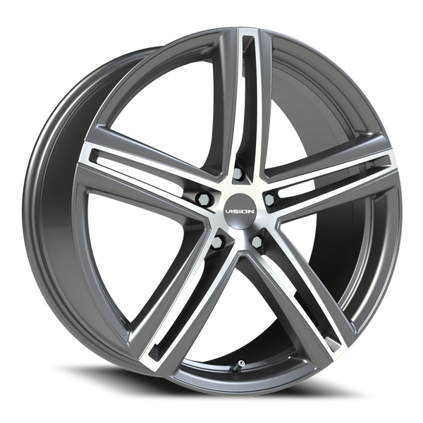 Vision Street Nitrous FWD — Gunmetal Machined Face 