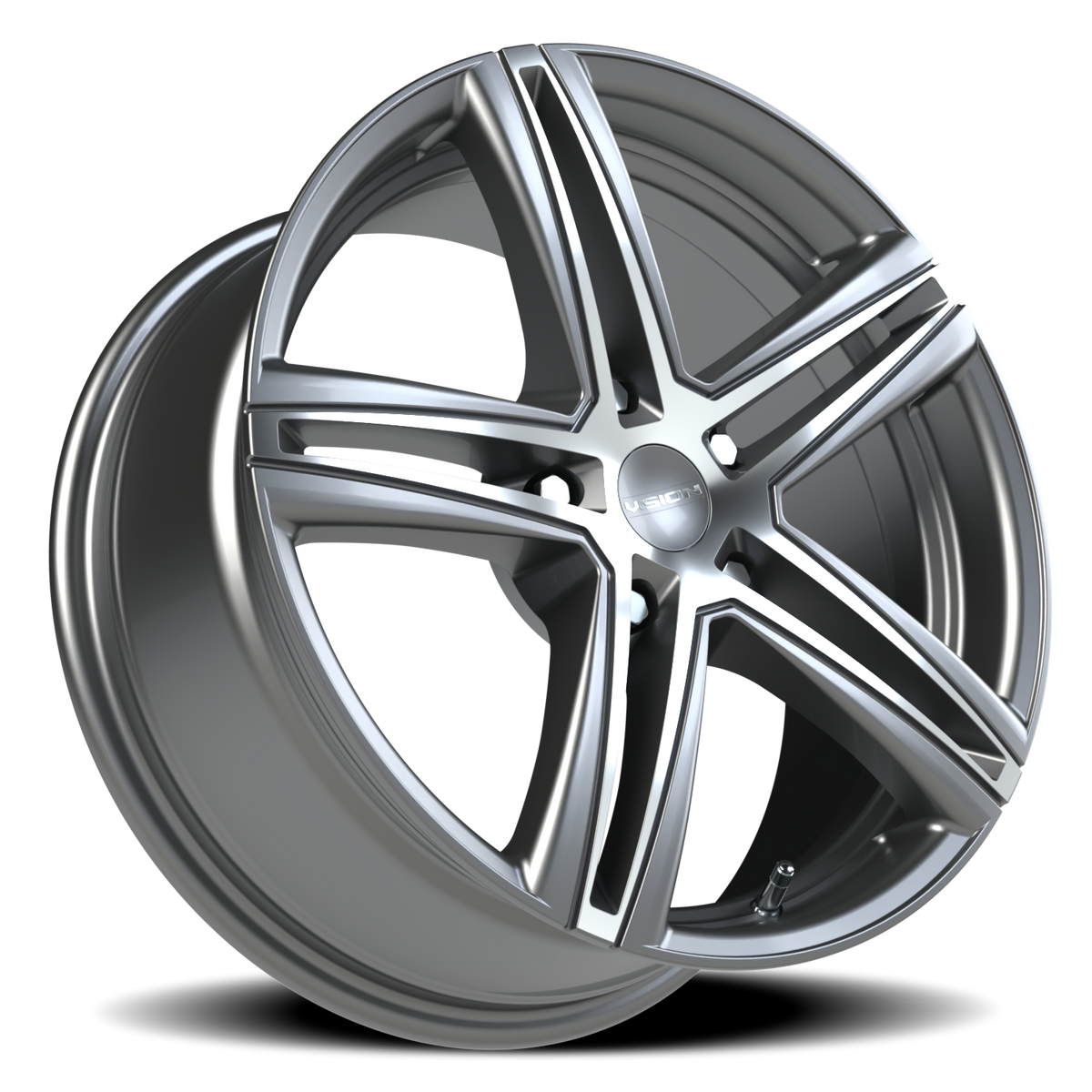 Vision Street Nitrous FWD — Gunmetal Machined Face