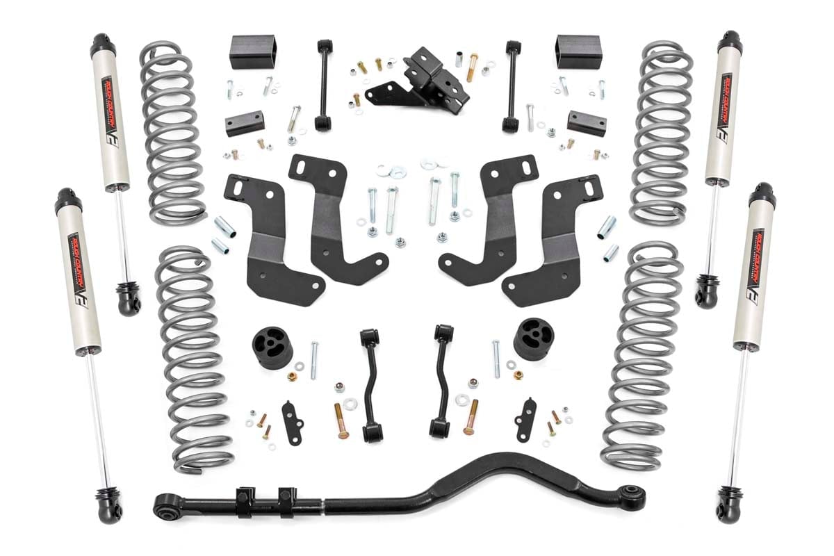 3.5 Inch Lift Kit | C/a Drop | Stage 1 | V2 | Jeep Wrangler Unlimited (24-26)
