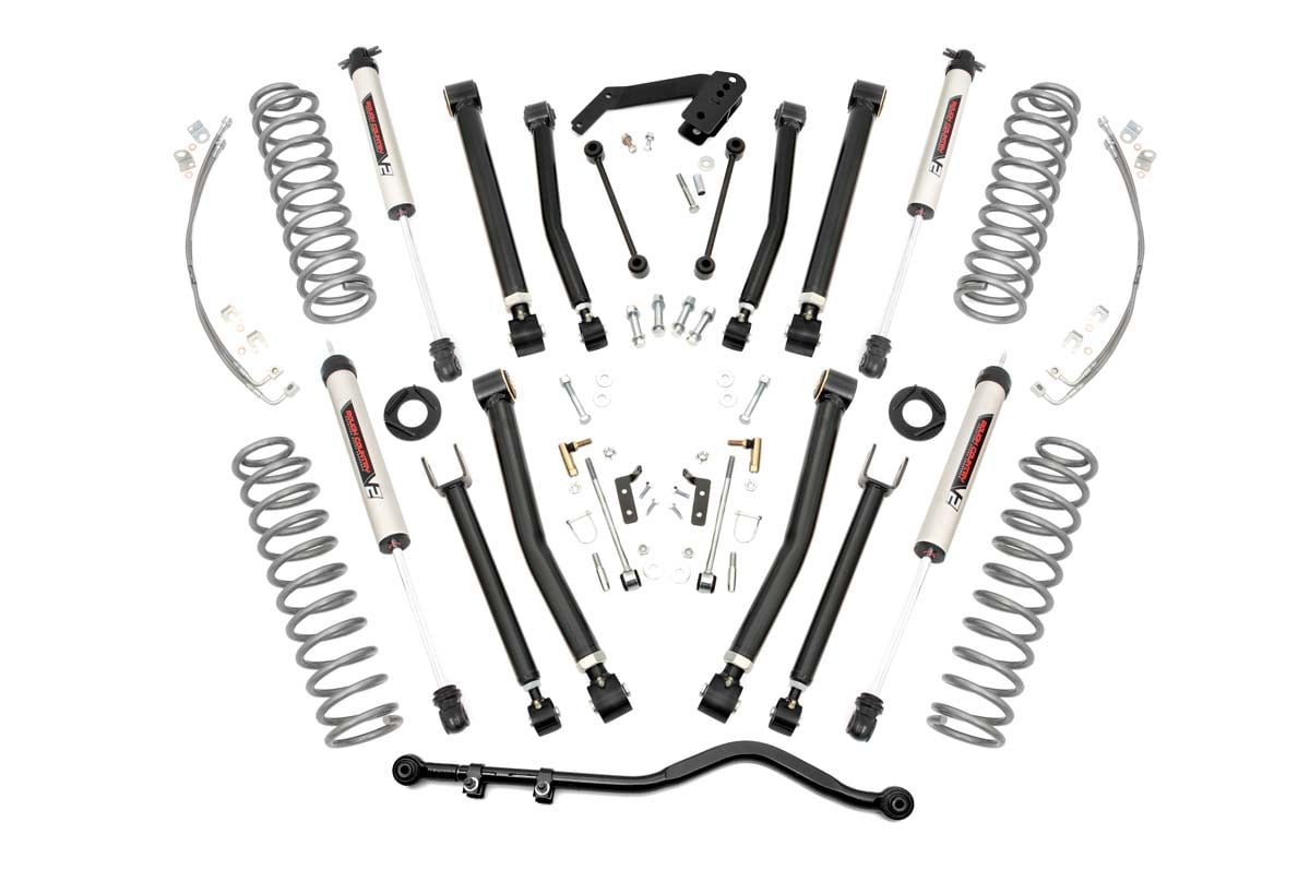 4 Inch Lift Kit | X-series | V2 | Jeep Wrangler Unlimited 2wd/4wd (2007-2018)