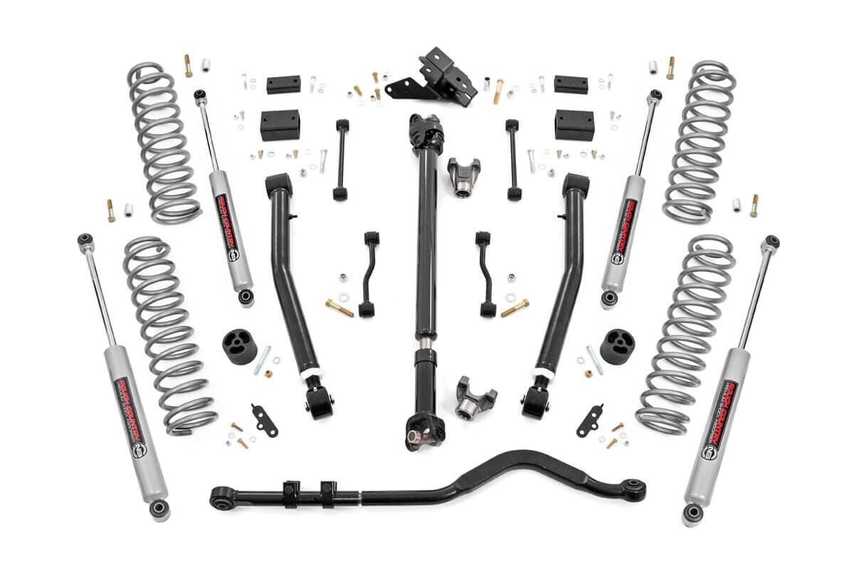 3.5 Inch Lift Kit | Adj Lca | Fr D/s | Jeep Wrangler Jl Rubicon 4wd (18-23)