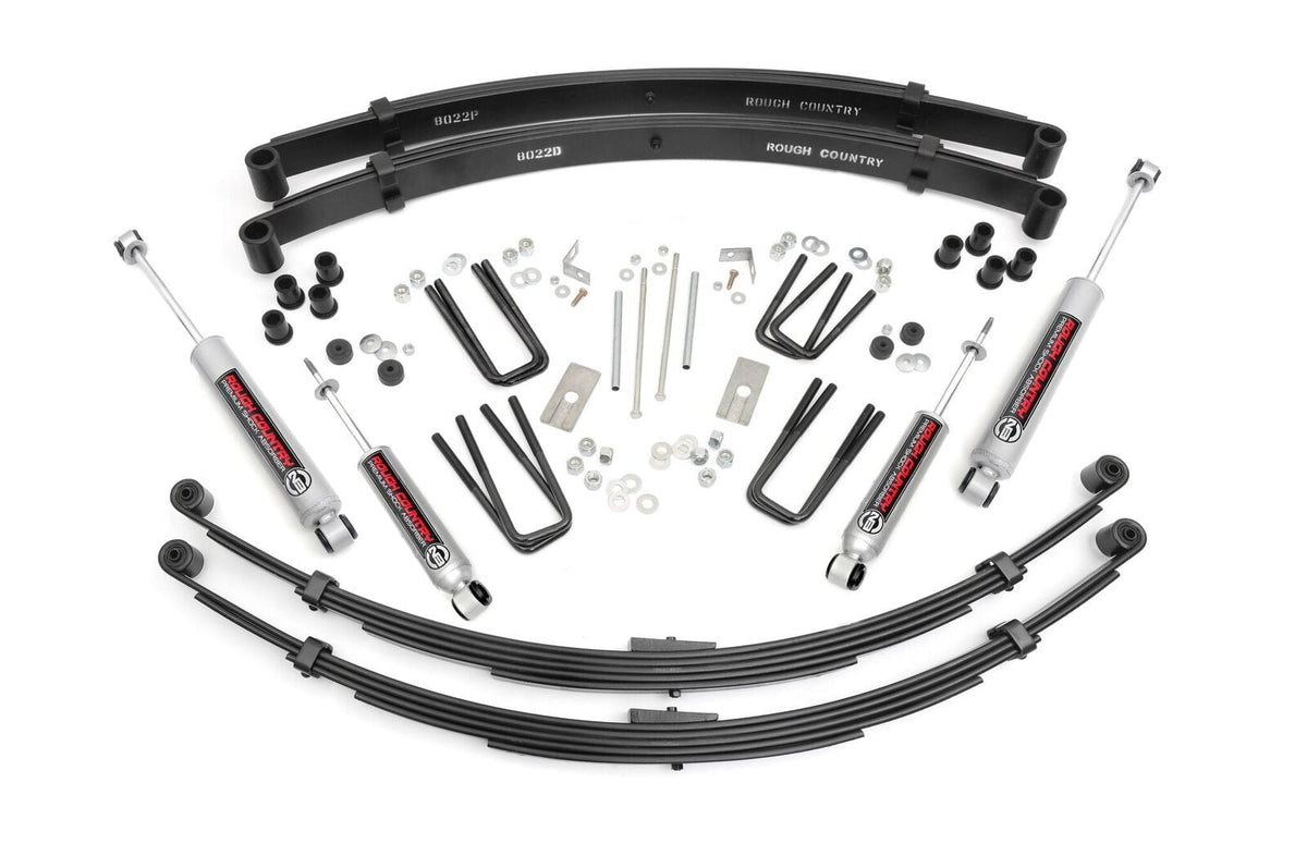 3 Inch Lift Kit | Rear Springs | Toyota Truck 4wd (1984-1985)