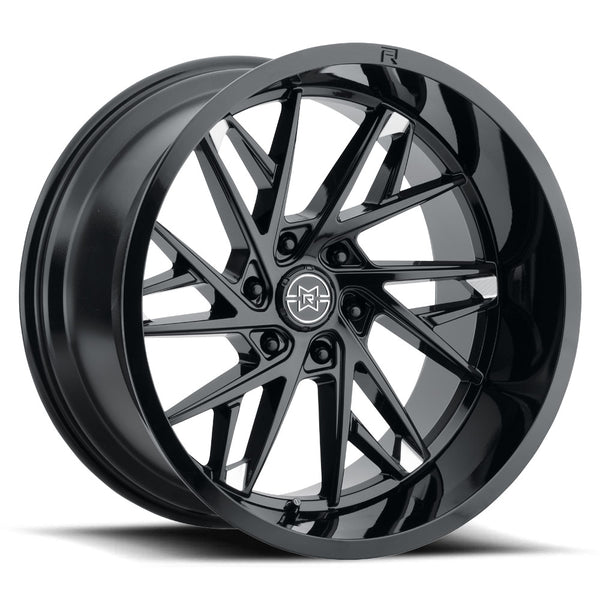 Method Race Wheels MR801 RAISED — Gloss Black Milled 