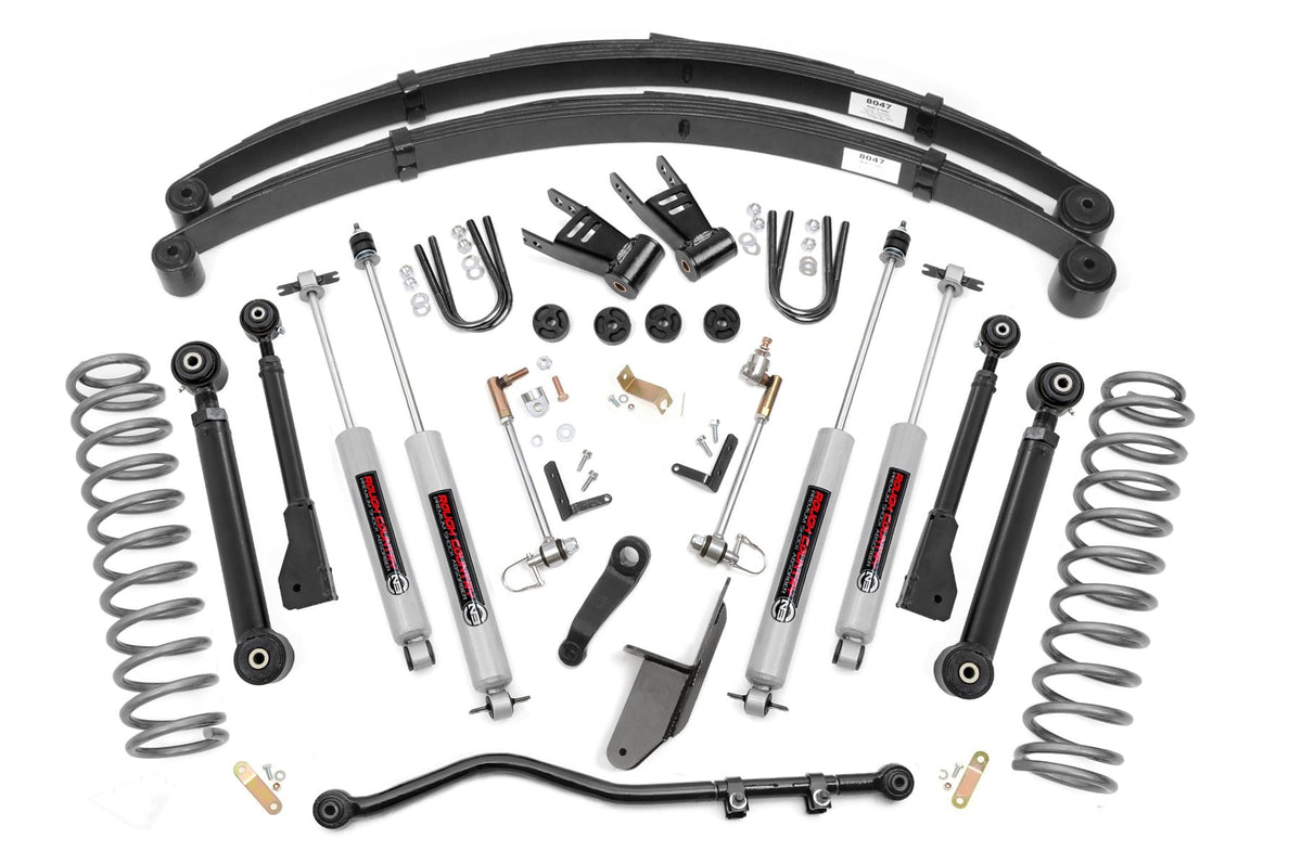 6.5 Inch Lift Kit | X-series | Jeep Cherokee Xj 2wd/4wd (1984-2001)