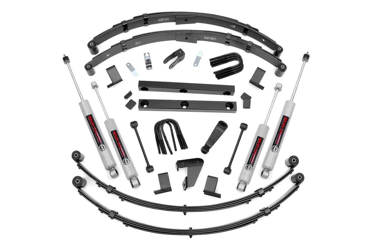 4 Inch Lift Kit | Power Steer | Jeep Wrangler Yj 4wd (1987-1995)