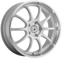 Konig 26W Lightning — Gloss White with Machined Lip